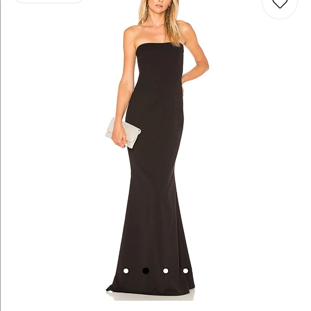 New with tags Katie May strapless gown